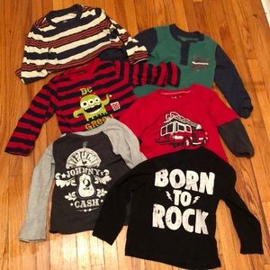 Lot of boys 3T long sleeve shirts